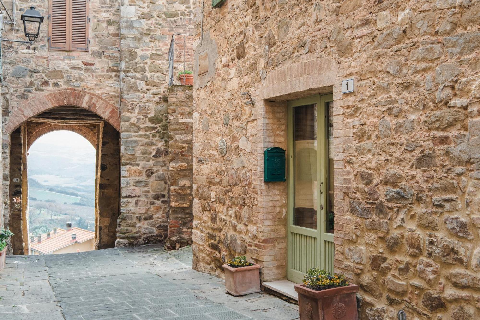 Ferienwohnung Il Borghetto - La Bottega Di Adele Loft Castelnuovo dellʼAbate Exterior foto