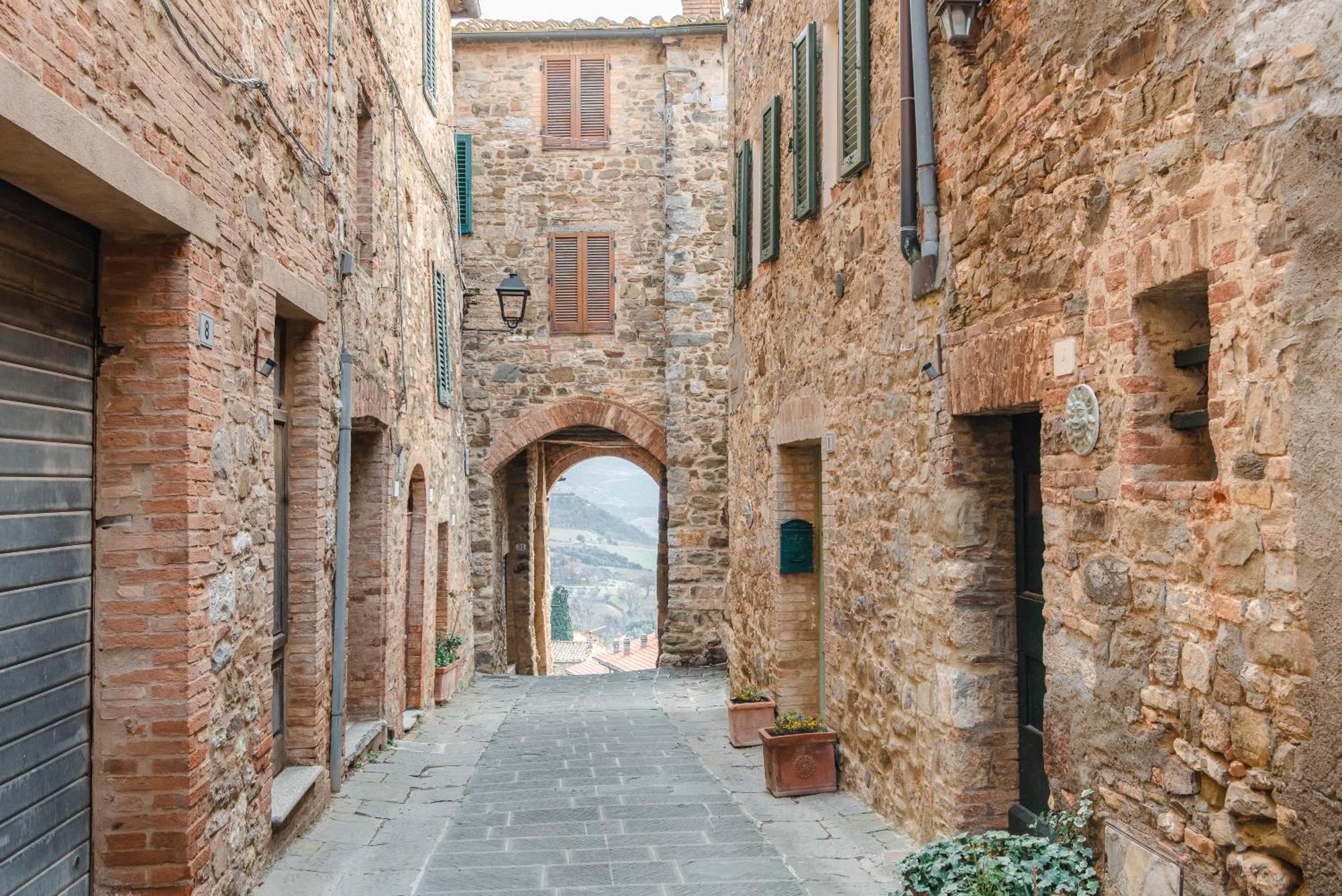 Ferienwohnung Il Borghetto - La Bottega Di Adele Loft Castelnuovo dellʼAbate Exterior foto