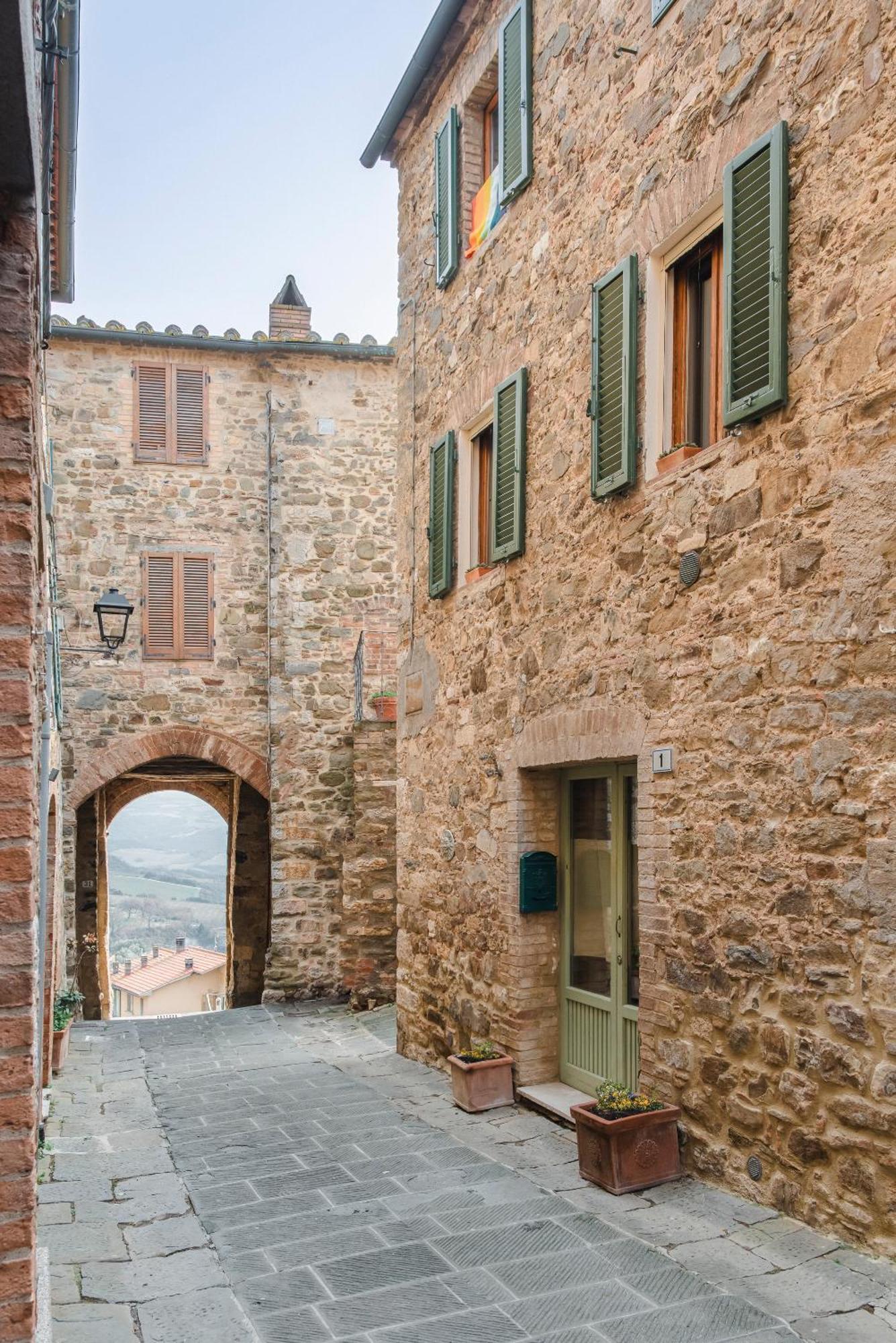 Ferienwohnung Il Borghetto - La Bottega Di Adele Loft Castelnuovo dellʼAbate Exterior foto